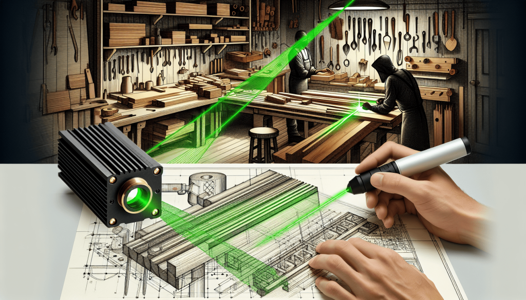 532nm Green Laser Line Module - Perfect for Woodwork Alignment or Decoration!