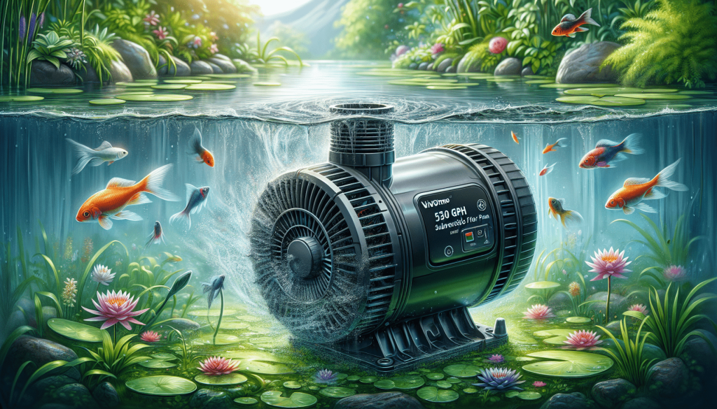 Transform Your Pond with the VIVOHOME 530 GPH Submersible Pond Filter Pump!