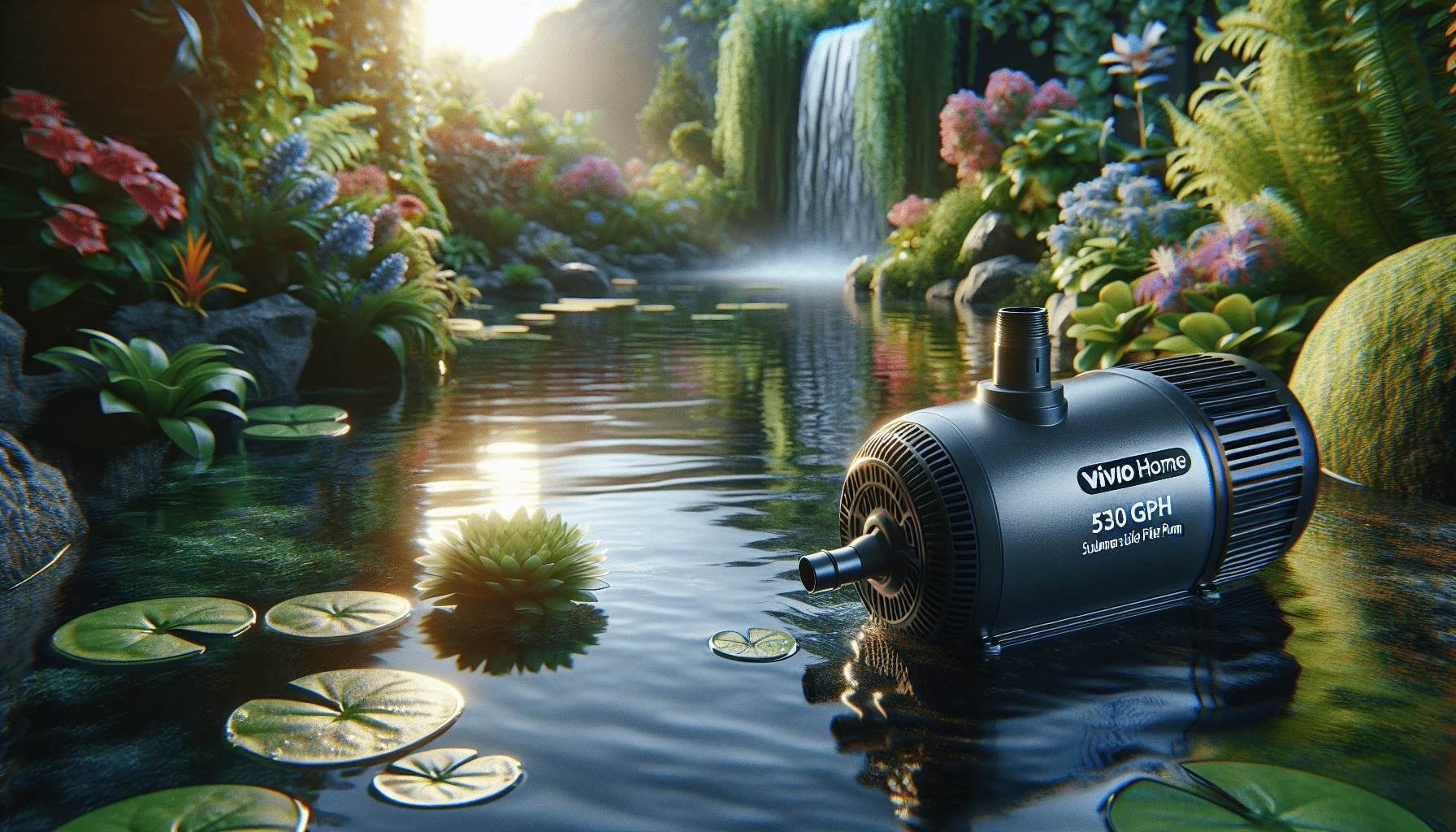 Transform Your Pond with the VIVOHOME 530 GPH Submersible Pond Filter Pump!