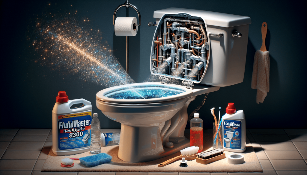 Effortlessly Keep Your Toilet Sparkling Clean with the Fluidmaster 8300 Flush n Sparkle System