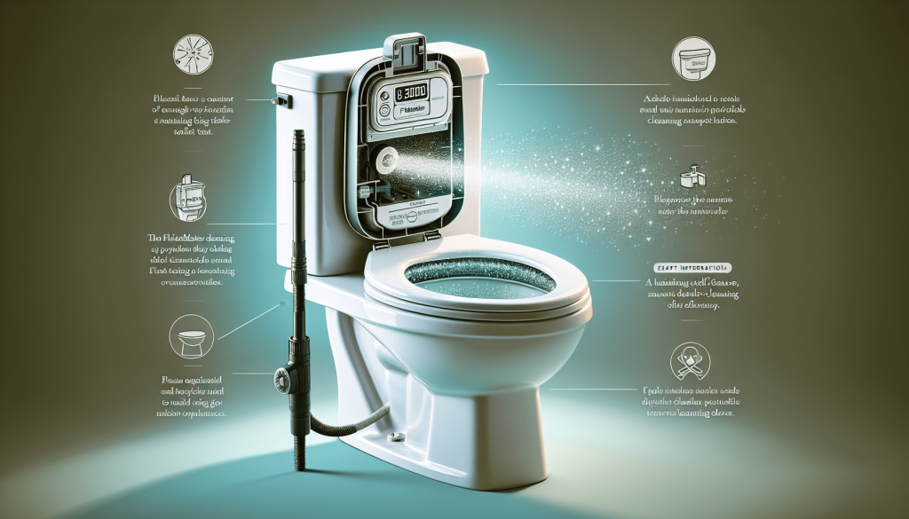 Effortlessly Keep Your Toilet Sparkling Clean with the Fluidmaster 8300 Flush n Sparkle System