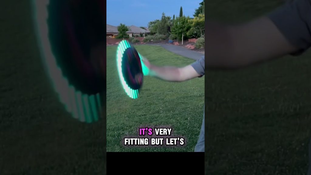 Ultimate TOSY LED Flying Disc - Rechargeable, Bright  Fun for All Ages!